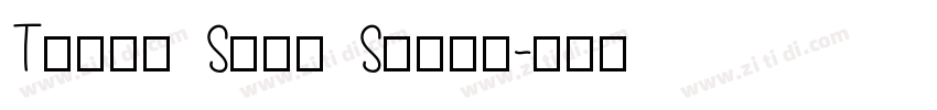 Times Sans Serif字体转换